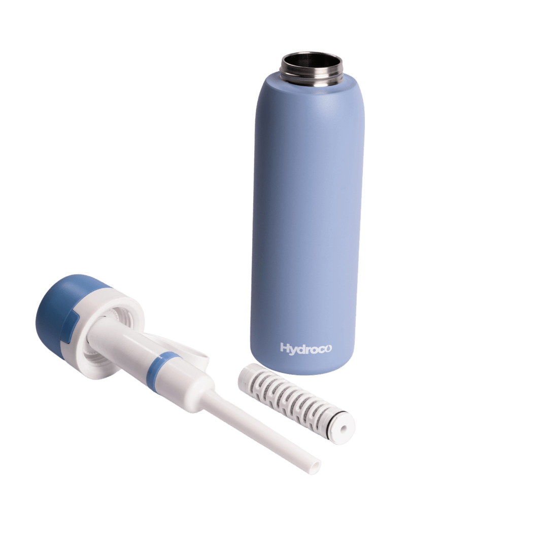 Hydroco Origins Filter Bottle - Blue - HydrocoBlue