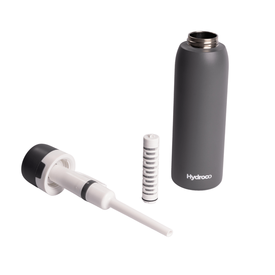 Hydroco Origins Filter Bottle - Grey - HydrocoGray