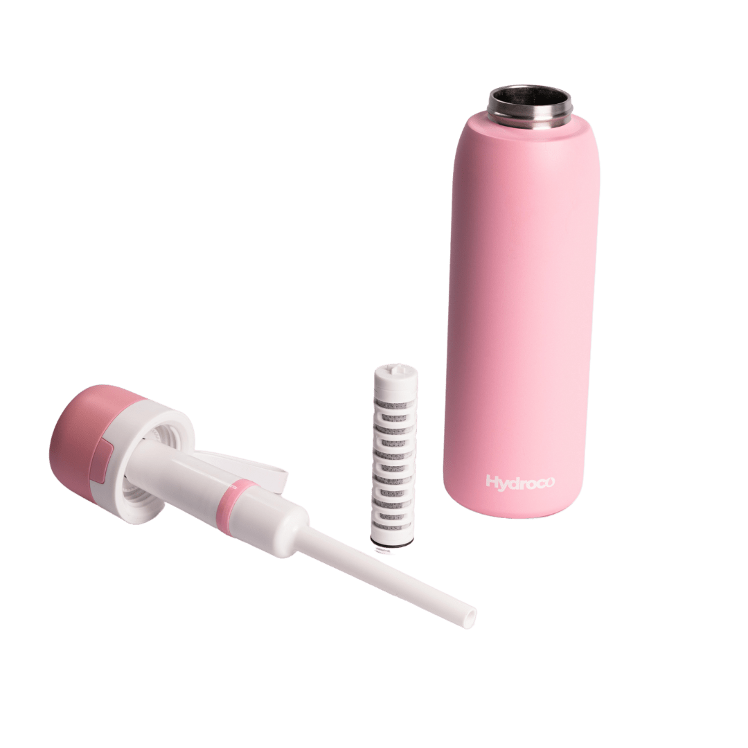 Hydroco Origins Filter Bottle - Pink - HydrocoPink