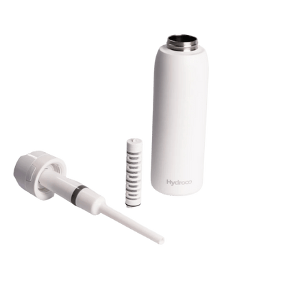 Hydroco Atlas Filter Bottle - White - HydrocoWhite
